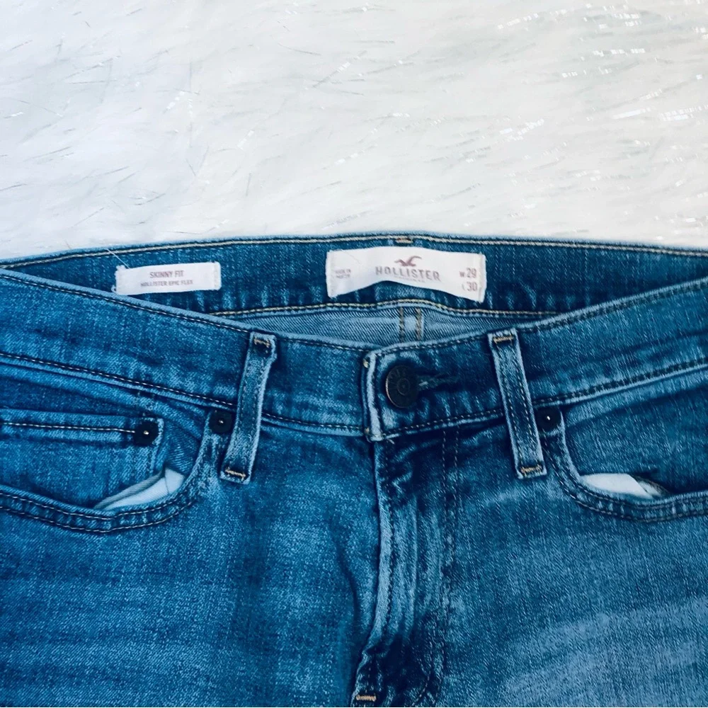 HOLLISTER MEN’S SKINNY FIT JEANS.SIZE W29 L30 - Picture 5 of 9
